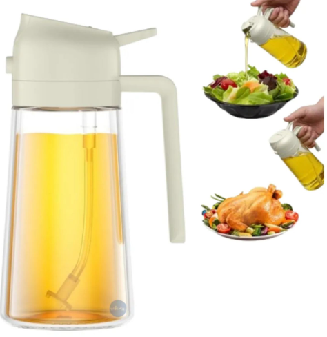 Dispensador Atomizador de Aceite 2 en 1