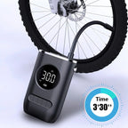 Compresor Mini Portátil Recargable para Carro, moto y Bicicleta
