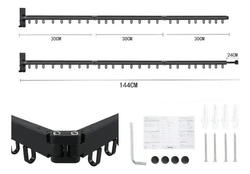 Tendedero de Ropa Plegable de Pared