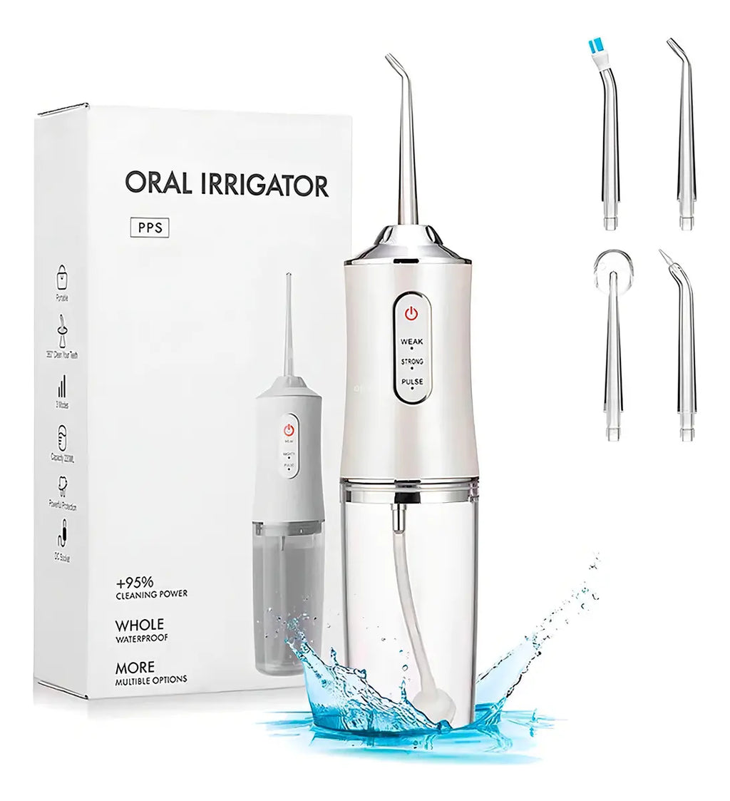 Irrigador Bucal Portátil Recargable