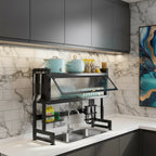 Organizador Escurridor De Platos Mediano 65 cm Con Puerta