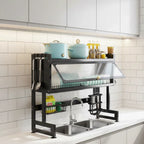 Organizador Escurridor De Platos Mediano 65 cm Con Puerta