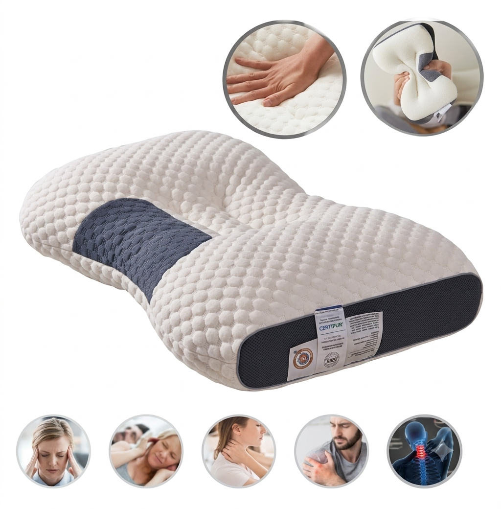 Almohada Ortopédica Ergonómica x2