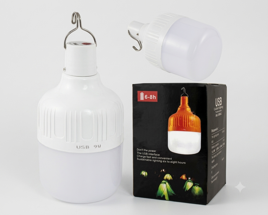 Bombillo LED Recargable Portátil