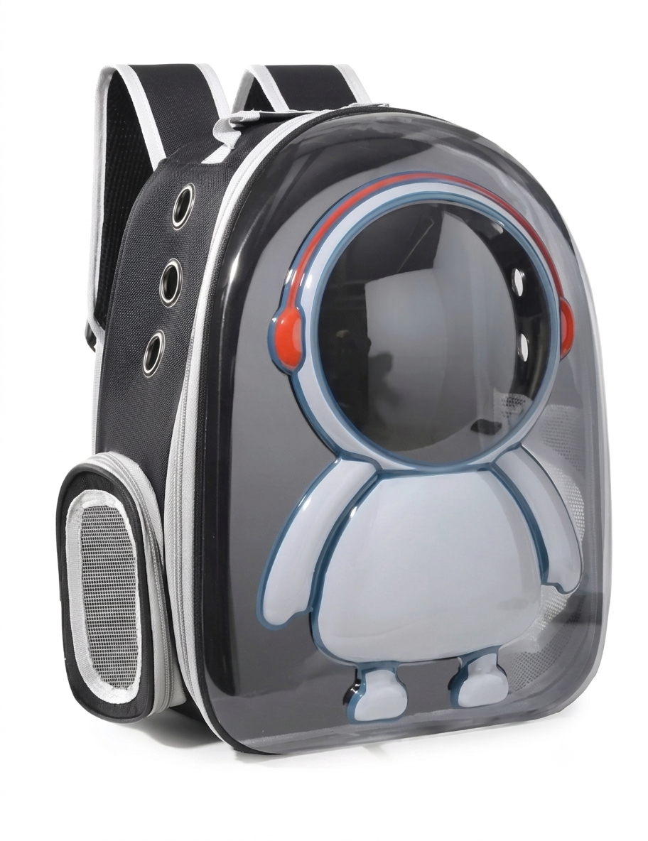 Morral Transportador Tipo Astronauta para Perros y Gatos