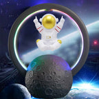 Parlante Y Lampara Astronauta RGB