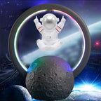 Parlante Y Lampara Astronauta RGB