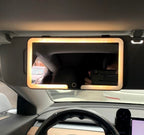 Espejo con Luz LED para Visera de Carro