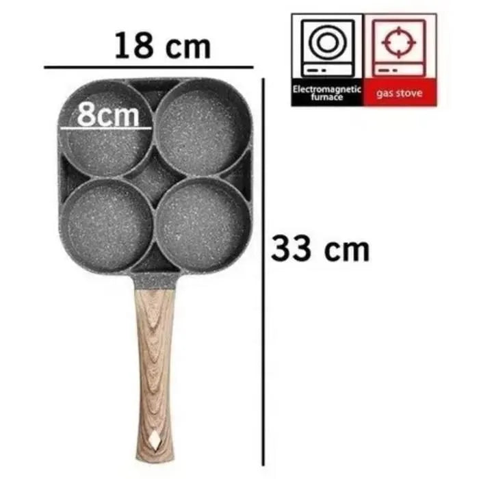 SARTEN 4 DIVISIONES 18 cm