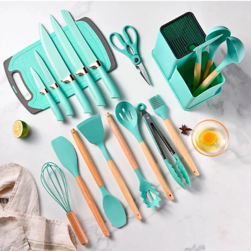 Set de Utensilios de Cocina – 19 Piezas