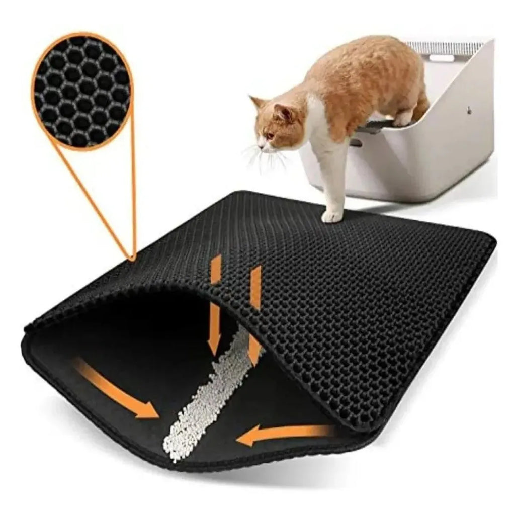 Tapete Recolector de Arena para Gatos 30 x 45 cm